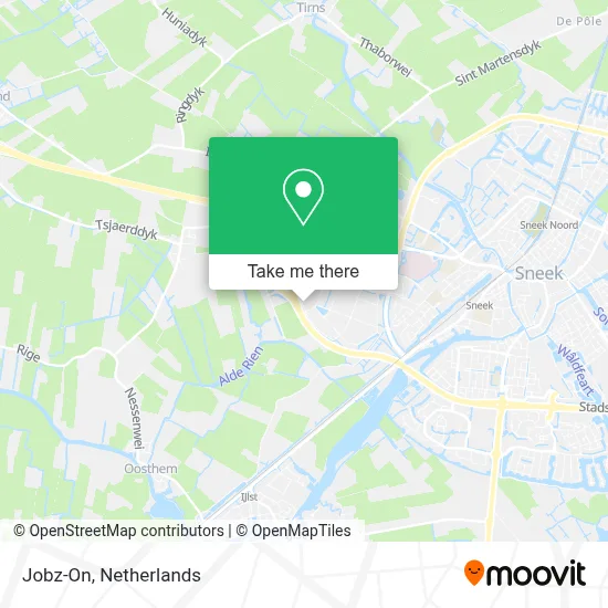 Jobz-On map