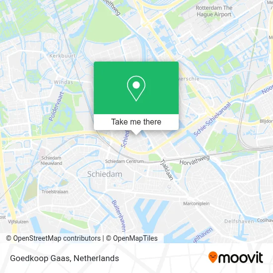 Goedkoop Gaas map