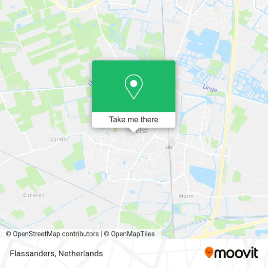 Flassanders map