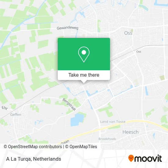 A La Turqa map