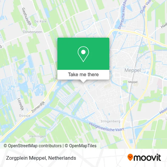 Zorgplein Meppel map