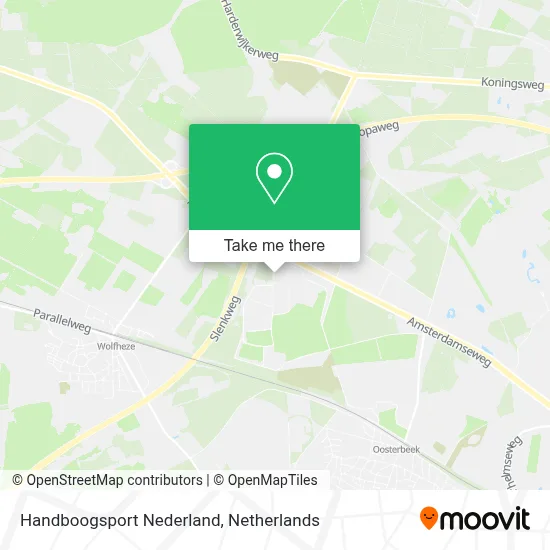 Handboogsport Nederland map