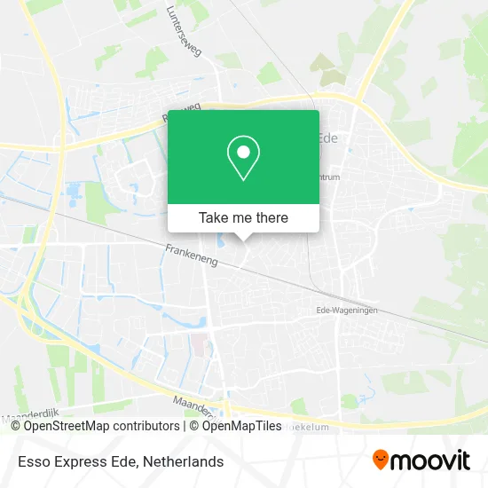 Esso Express Ede map