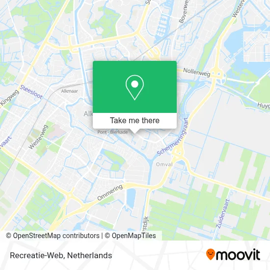 Recreatie-Web map