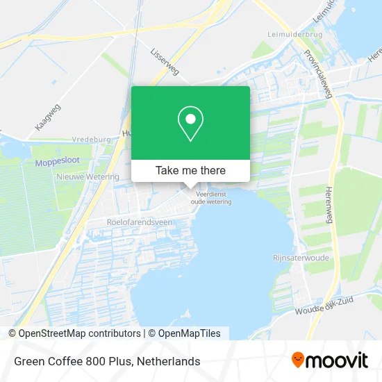 Green Coffee 800 Plus map