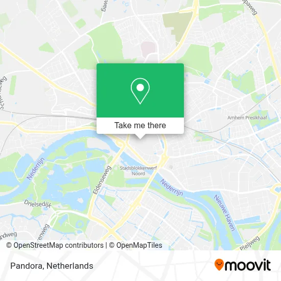 Pandora map