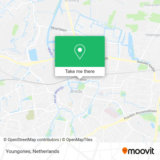 Youngones map
