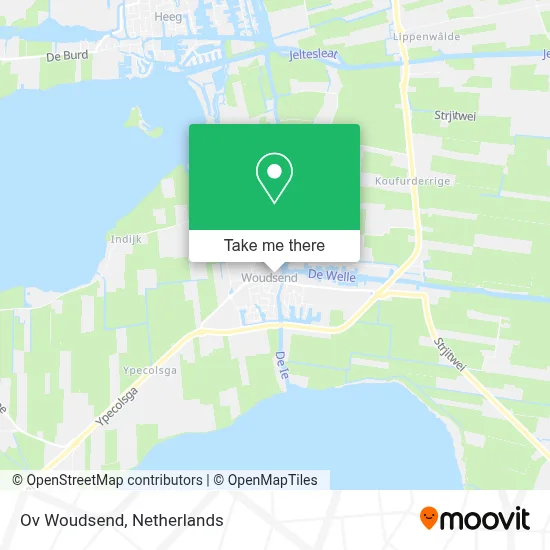 Ov Woudsend map