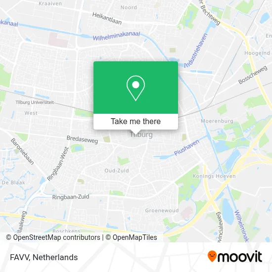 Favv map