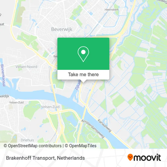 Brakenhoff Transport Karte