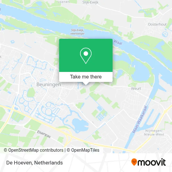 De Hoeven map