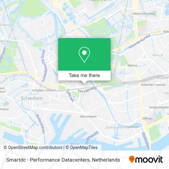 Smartdc - Performance Datacenters Karte