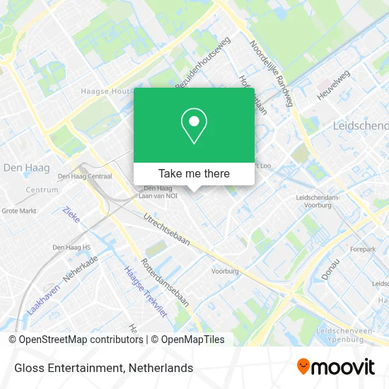 Gloss Entertainment map