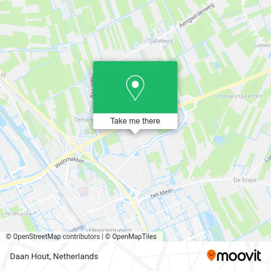 Daan Hout Karte