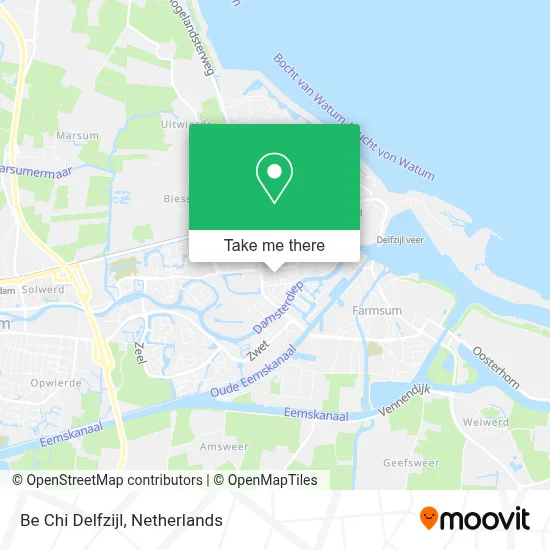 Be Chi Delfzijl Karte