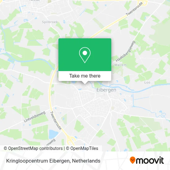 Kringloopcentrum Eibergen map