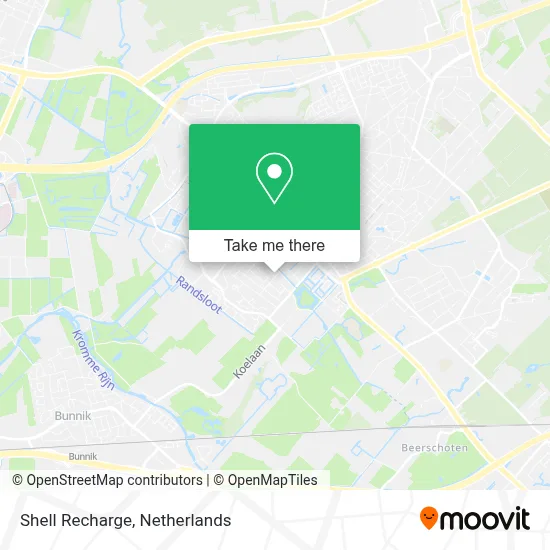 Shell Recharge map
