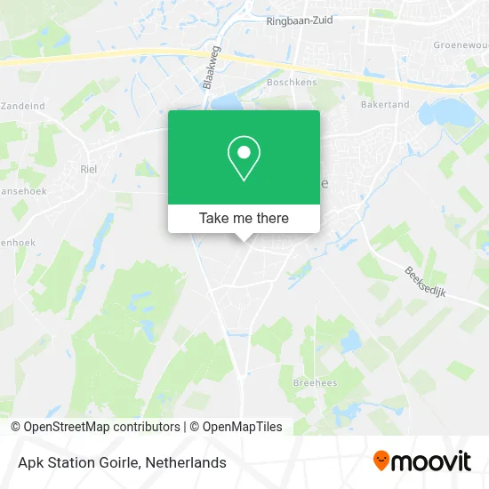 Apk Station Goirle map