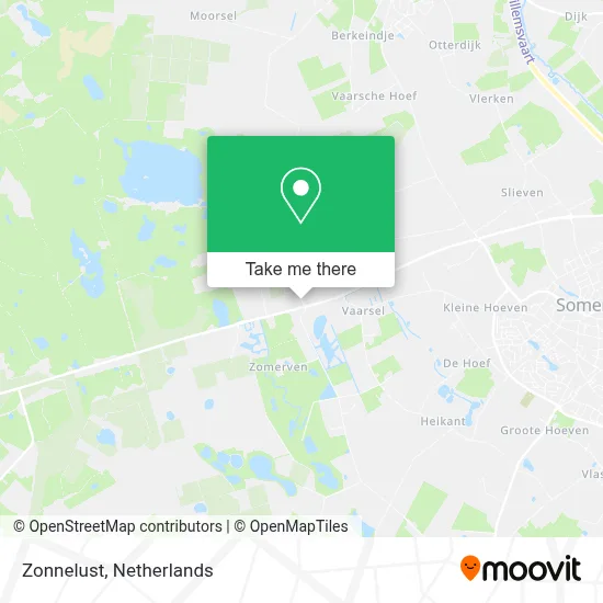 Zonnelust map