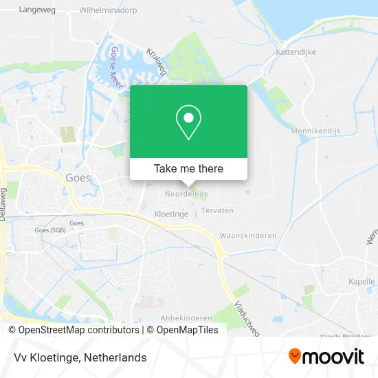 Vv Kloetinge map