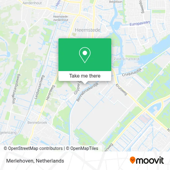 Merlehoven map