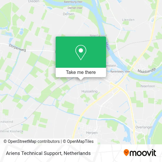 Ariens Technical Support map