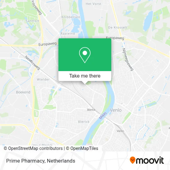 Prime Pharmacy map