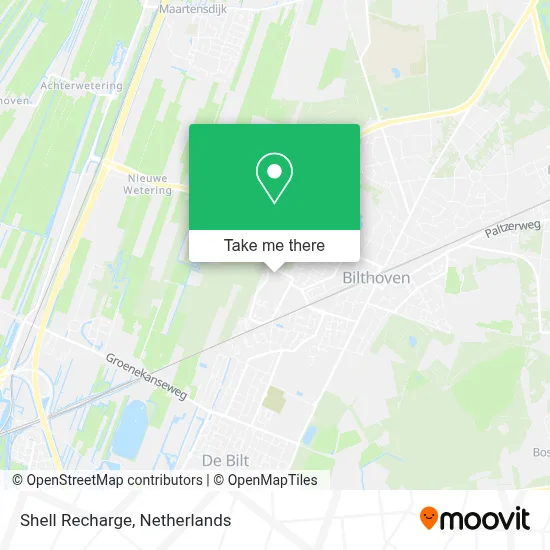 Shell Recharge map