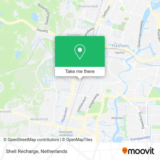 Shell Recharge map