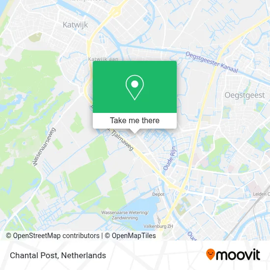 Chantal Post map