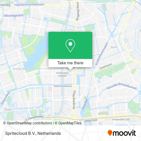 Spritecloud B.V. map