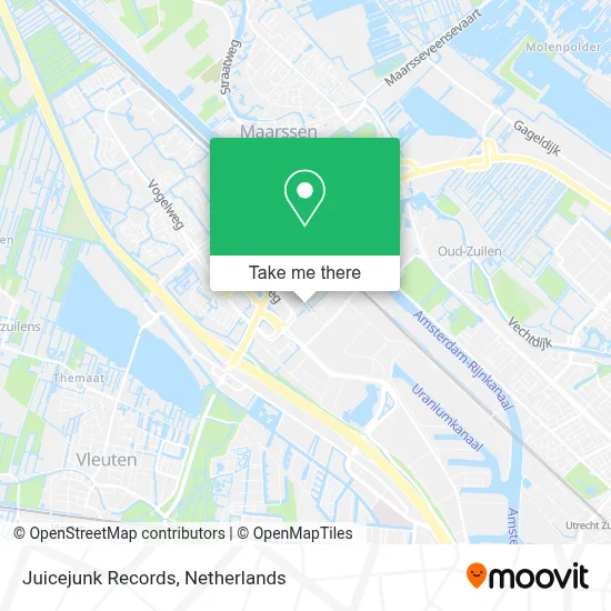 Juicejunk Records map