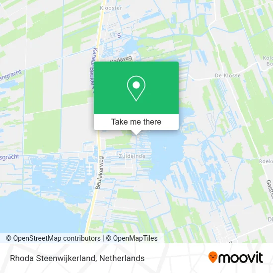 Rhoda Steenwijkerland map