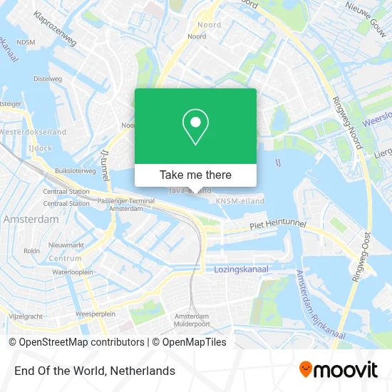 End Of the World map