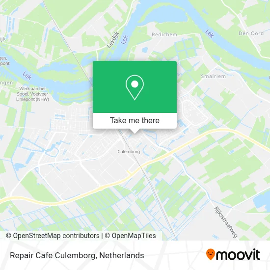 Repair Cafe Culemborg map