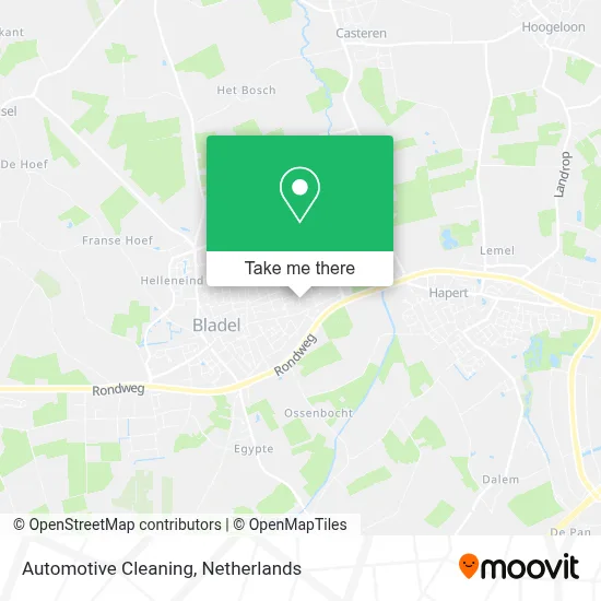 Automotive Cleaning map