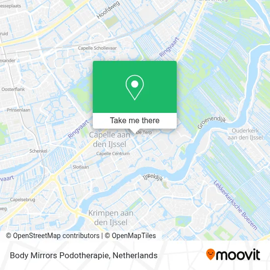 Body Mirrors Podotherapie map