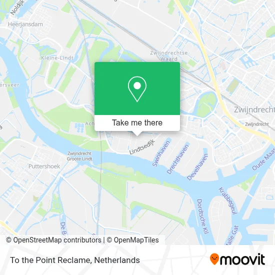 To the Point Reclame map