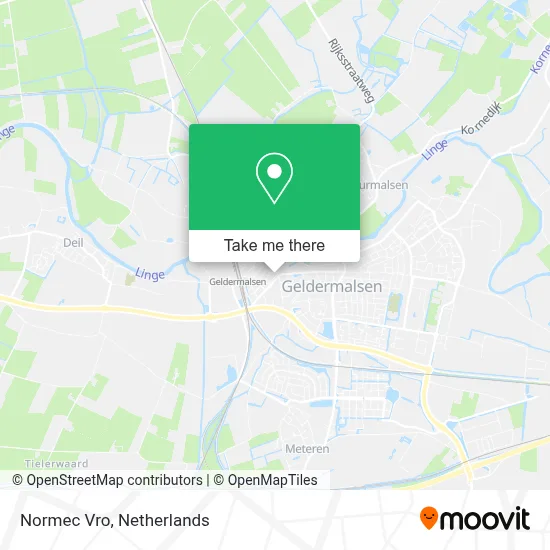 Normec Vro map