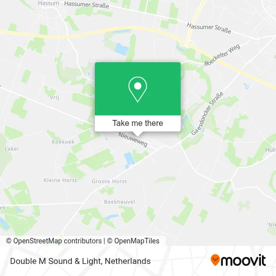 Double M Sound & Light map