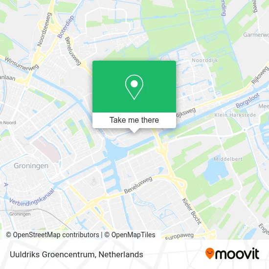 Uuldriks Groencentrum map