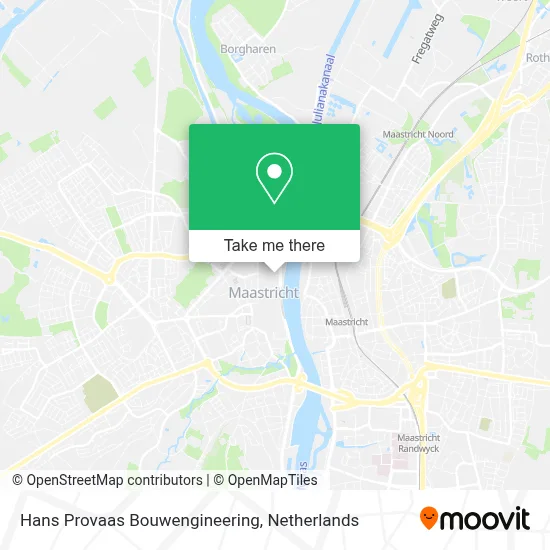 Hans Provaas Bouwengineering map