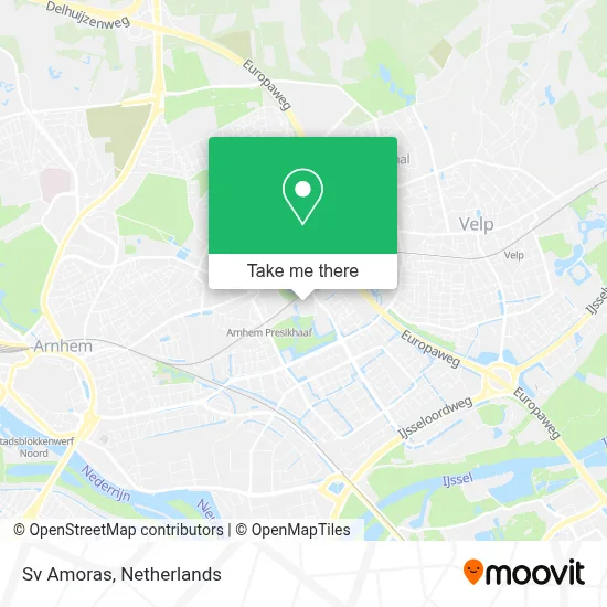 Sv Amoras map