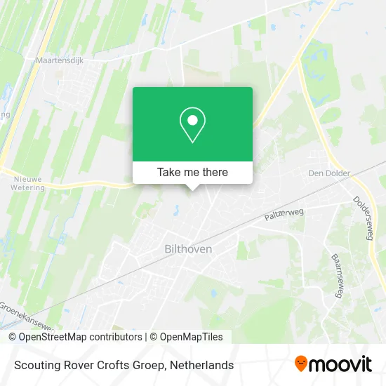 Scouting Rover Crofts Groep map