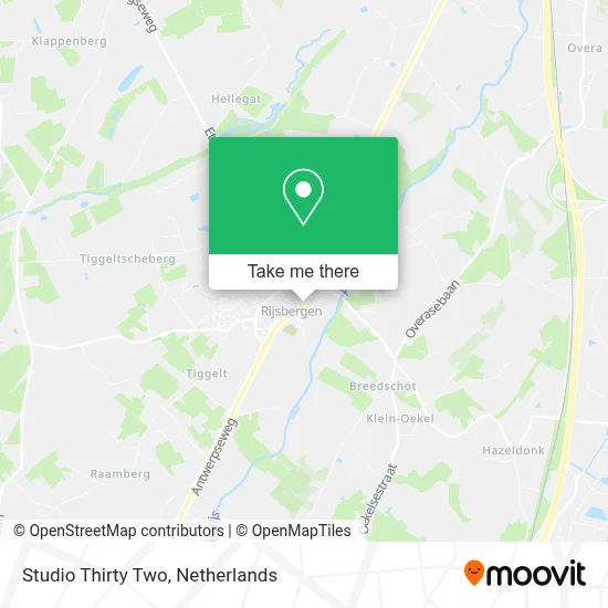 Studio Thirty Two map