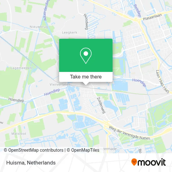 Huisma map