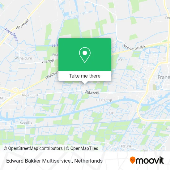 Edward Bakker Multiservice. map