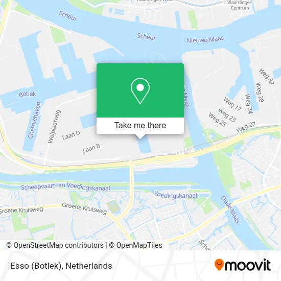 Esso (Botlek) map