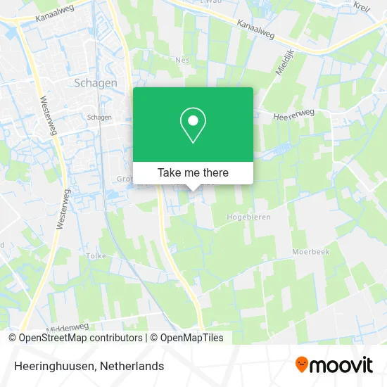 Heeringhuusen map