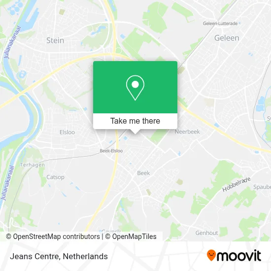 Jeans Centre map